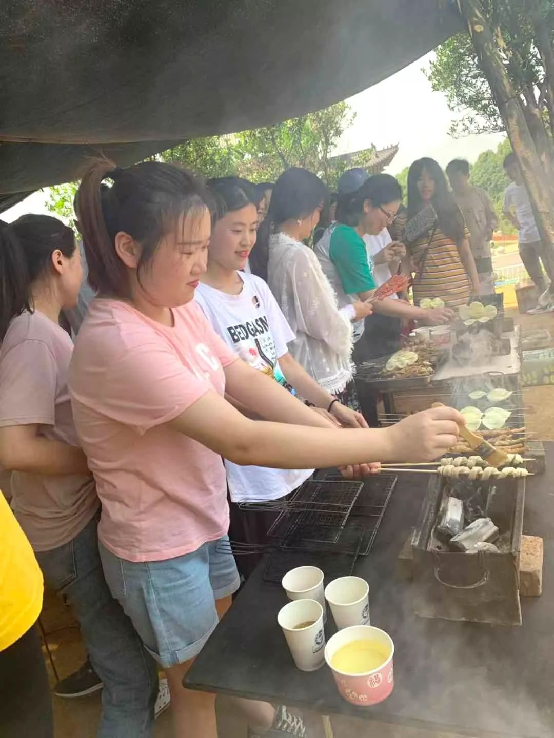 利来国际团建 | 打卡后官湖湿地公园，顶住高温出来烧烤的都是真爱呀~