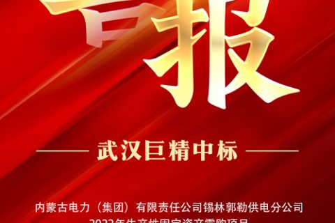 热烈祝贺利来国际中标内蒙古电力（集团）有限责任公司锡林郭勒供电分公司2022年生产性牢靠资产零购项目